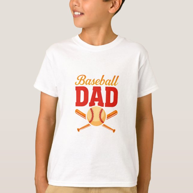 Kids' Basic Dad T-Shirt – Fun Matching Family Tee  (Front)