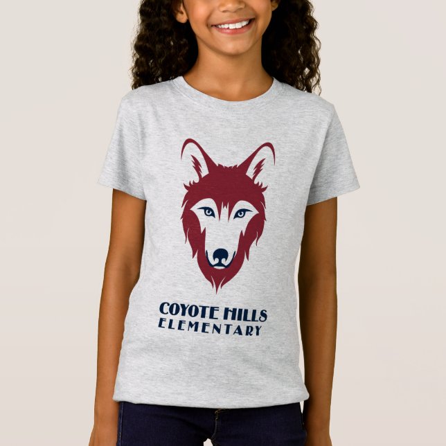 Kids Basic Fitted Tee (Front)