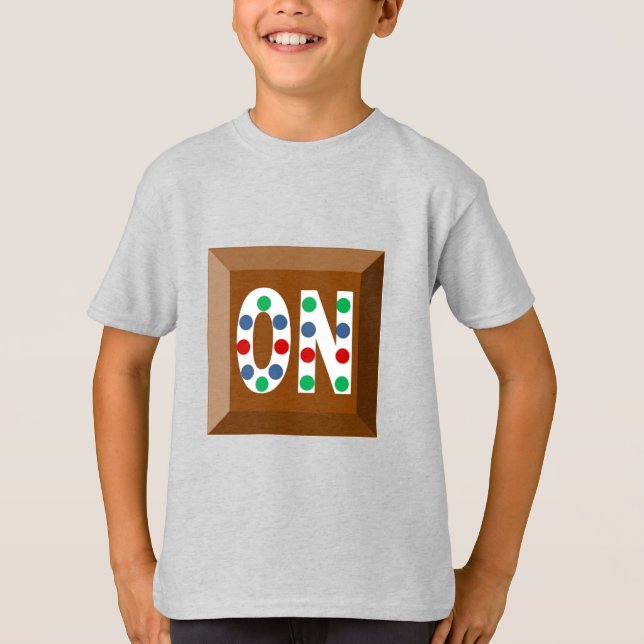 Kids' Basic T-Shirt ash  CHOCOLATE  ONTARIO (Front)
