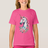 Kids Basic T-Shirt pinkunicorn