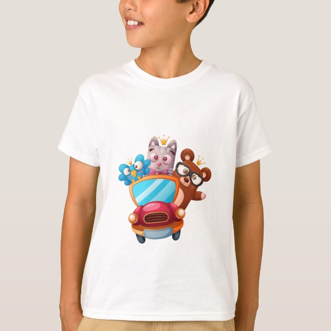 Kids' Basic T-Shirts: Soft, Comfortable T-Shirt (Front)