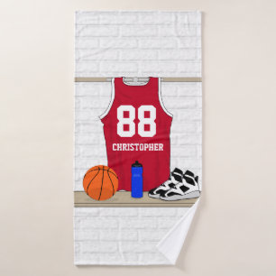 Kids Basketball Bath Towel Set