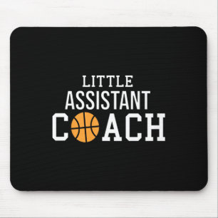 Kids Basketball Coach Gift  for Child Assistant Co Mouse Pad