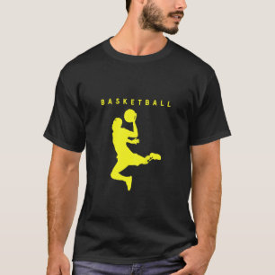Kids Basketball Team Player Basketball  For Girl B T-Shirt