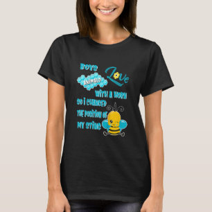 Kids Bees Idea for Boys Beekeeping Beekeeper Gag C T-Shirt