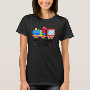 Kids Best Nephew Ever Cool  Cute Train Aunt Loves  T-Shirt