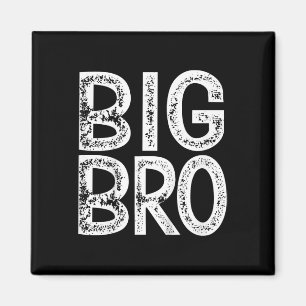 Kids Big Bro Brother Gifts Birthday Christmas Vint Magnet