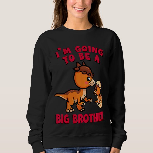Kids Big Brother 2022 2023  Promoted To Big Brothe Sweatshirt (Front)