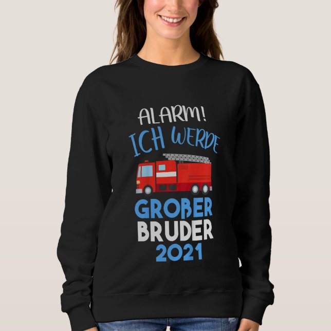 Kids Big Brother Children Brothers Sweatshirt (Front)