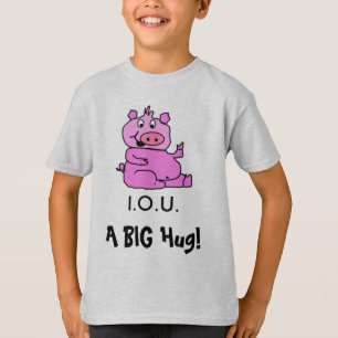Kids Big Hug Piggy T-Shirt