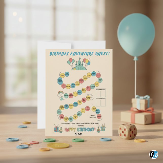 Kids Birthday Adventure Quest Game Party Activity  (Creator Uploaded)