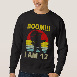 Kids Birthday Boy 12 Years Old 12th Birthday Kids Sweatshirt