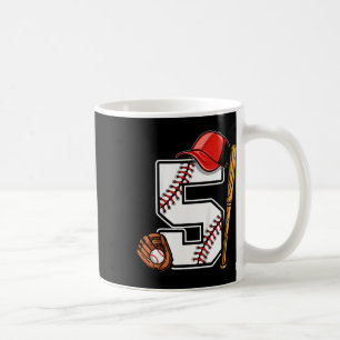Kids Birthday Boy 5 Five Bysebyll 5th Birthday Bys Coffee Mug