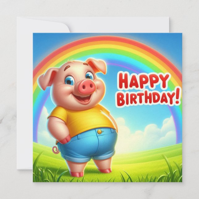 Kid's birthday Card (Front)