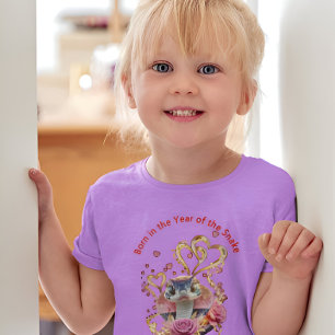 Kids’ Birthday Chinese New Year Snake T-Shirt
