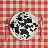 Kids Birthday Cow Hide Print