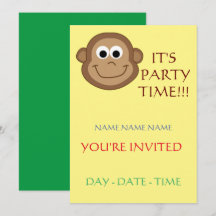 kids birthday invitations ensemble