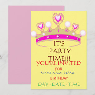 kids birthday invitations ensemble