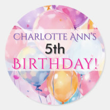 Kids Birthday Party Balloon Favour Supplies