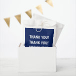 Kid's Birthday Party Blue Thank You Favour Bags<br><div class="desc">Create your own Kid's Birthday Party Blue Thank You Favour Bag! You can further customise this design by selecting the "Edit Details" link if desired.</div>