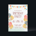 Kids Birthday Party Design Invitation<br><div class="desc">A colorful and fun kids birthday design perfect for celebrating a child’s special day. Featuring playful elements and cheerful colors,  this design is ideal for birthday invitations,  cards,  party decorations,  and gifts. It brings joy,  excitement,  and a festive atmosphere to any kids’ birthday celebration.</div>