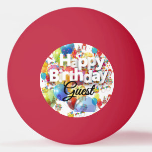 Kid's Birthday Party Favour Ping Pong Ball