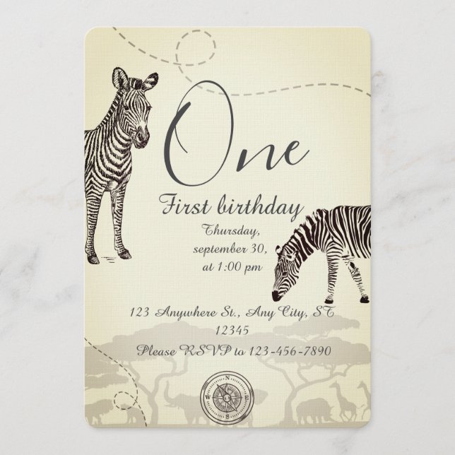 Kids Birthday Party Invitation (Front)