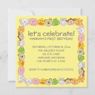 Kids Birthday Party Invitations