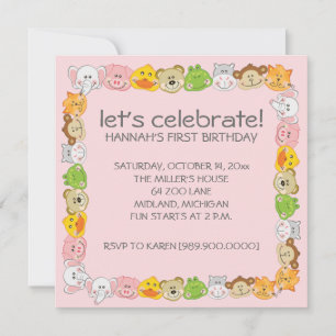 Kids Birthday Party Invitations