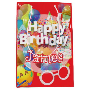 Kid's Birthday Party Medium Gift Bag