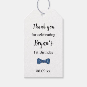 Kids Birthday Thank You Favour Tags