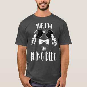 Kids Bling Dude OfficerKids Wedding Ring Bearer Bo T-Shirt