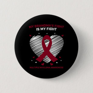 Kids Blood Cancer Support Grandma Multiple Myeloma 6 Cm Round Badge