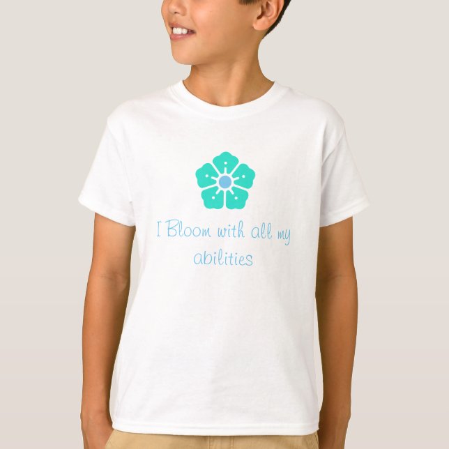 Kid's Bloom  T-Shirt (Front)