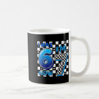 Kids Blue Checkered I Was 6 Now I&# ; m 7 Funny 67