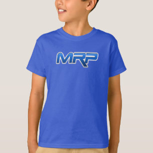 Kids Blue -MRP- logo T-Shirt