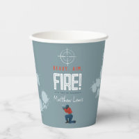 Kids Blue Paintball Boys Cool Birthday Party