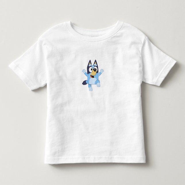 Kids Bluey Toddler T-Shirt (Front)