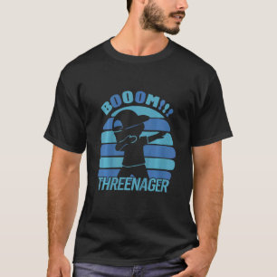 Kids Booom Threenager Birthday 3 Years T-Shirt