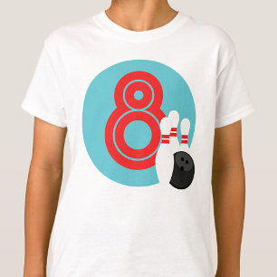 Kids Bowling Birthday Shirt