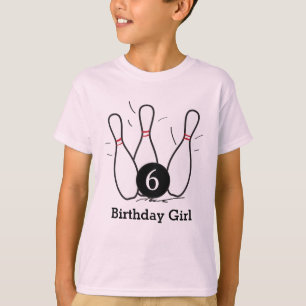 Kids Bowling Birthday Shirt