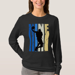 Kids Boys Basketball 9th Birthday For Sports Fans T-Shirt