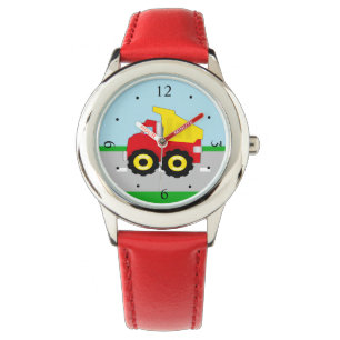 Kids Boys Construction Dumptruck Watch