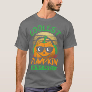 Kids Boys Halloween  Coolest Pumpkin Halloween For T-Shirt