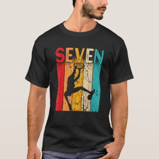 Kids Boys Seven Birthday 7 Years Child s Birthday T-Shirt