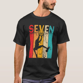 Kids Boys Seven Birthday 7 Years Child's Birthday T-Shirt