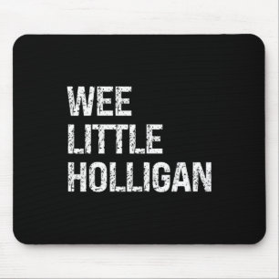Kids Boys St Patrick's Day Wee Little Hooligan Gru Mouse Pad