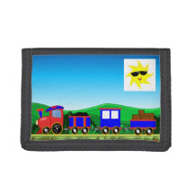 KIDS BOYS WALLET, TRAIN WALLET