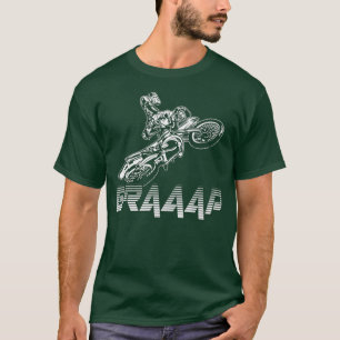 Kids Braap Brap Motocross   Dirt Bike Tee  T