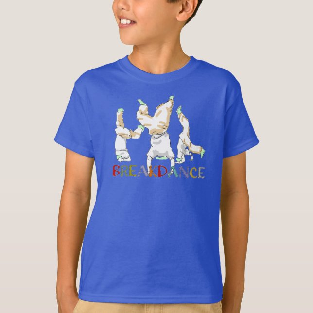 Kids Breakdance T Shirt (Front)